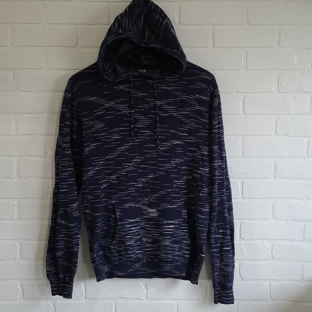 Knit hoodie